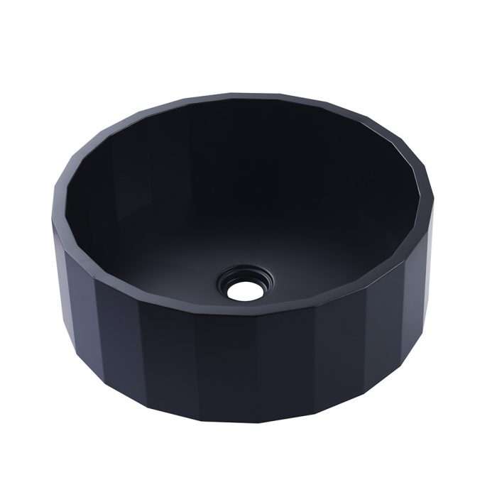 Stainless steel 16 inch countertop bathroom sink