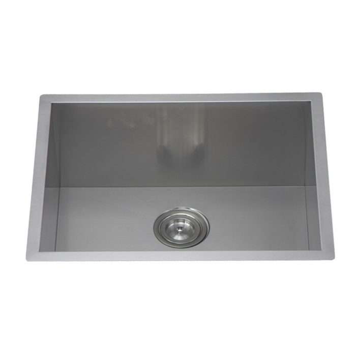 Stainless steel 23 inch undermount single bowl kitchen sink